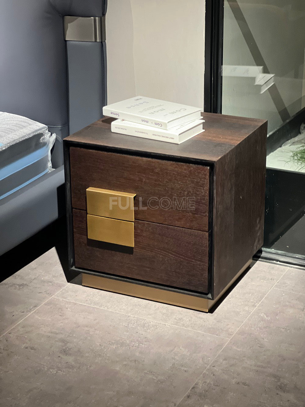 The Gilt Plinth Nightstand