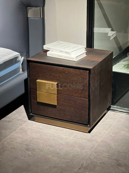 The Gilt Plinth Nightstand