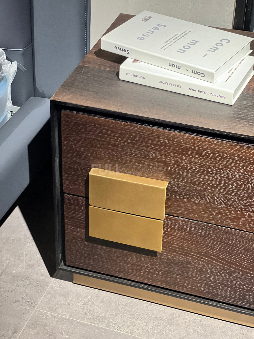 The Gilt Plinth Nightstand
