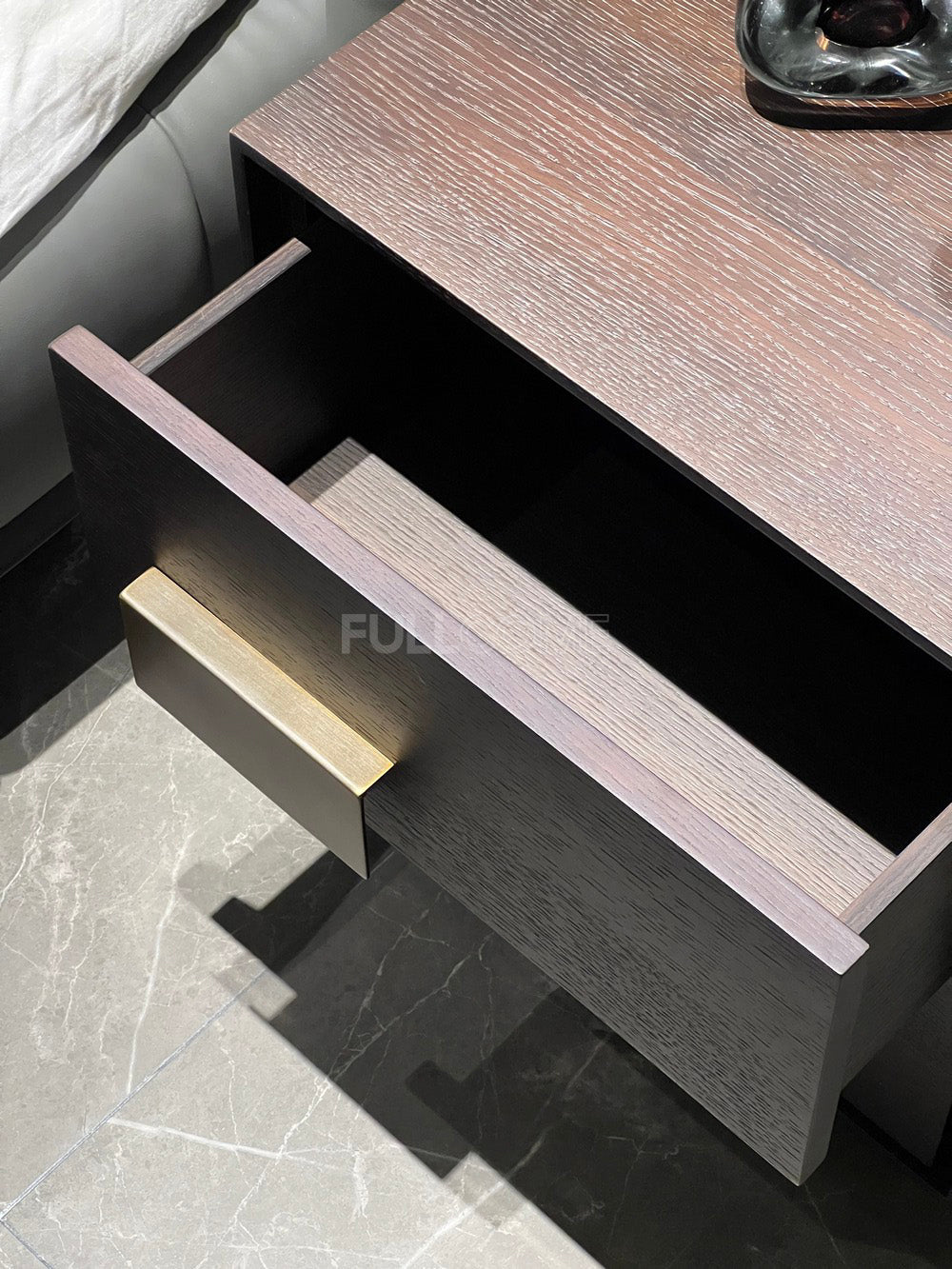 The Gilt Plinth Nightstand