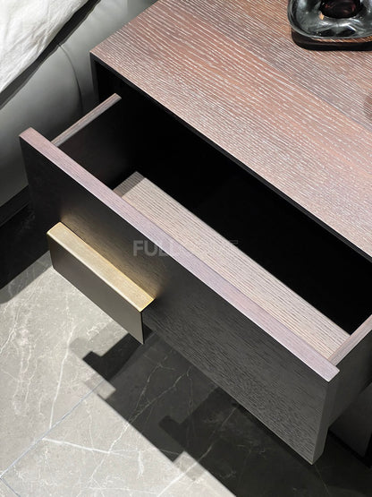 The Gilt Plinth Nightstand