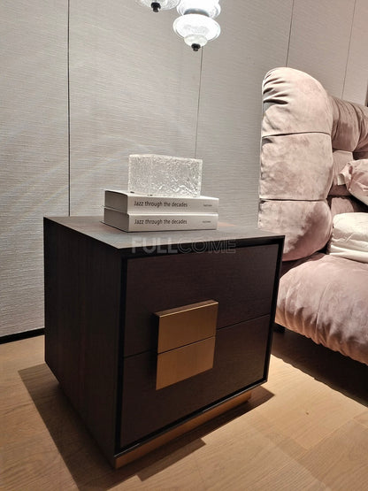 The Gilt Plinth Nightstand