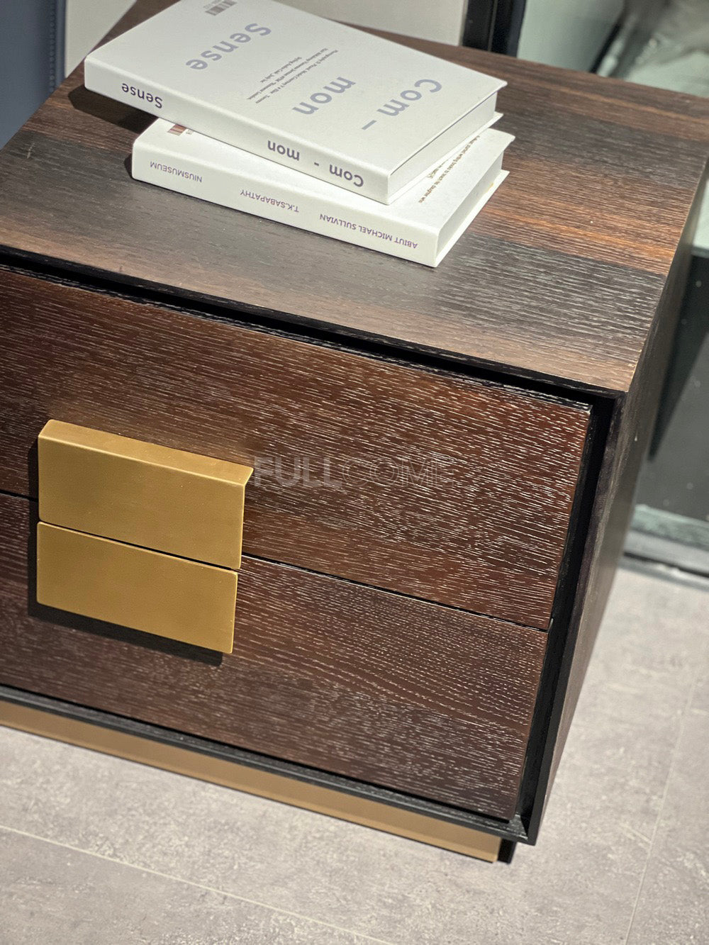 The Gilt Plinth Nightstand