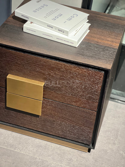 The Gilt Plinth Nightstand