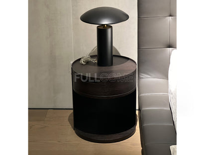The Barrel Tray Nightstand