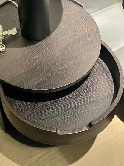 The Barrel Tray Nightstand