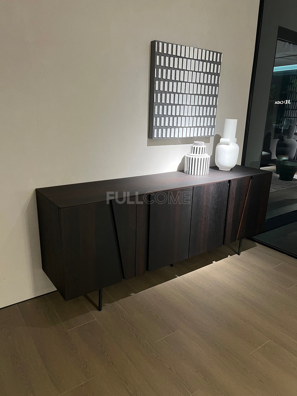 The Diagonal Door Sideboard
