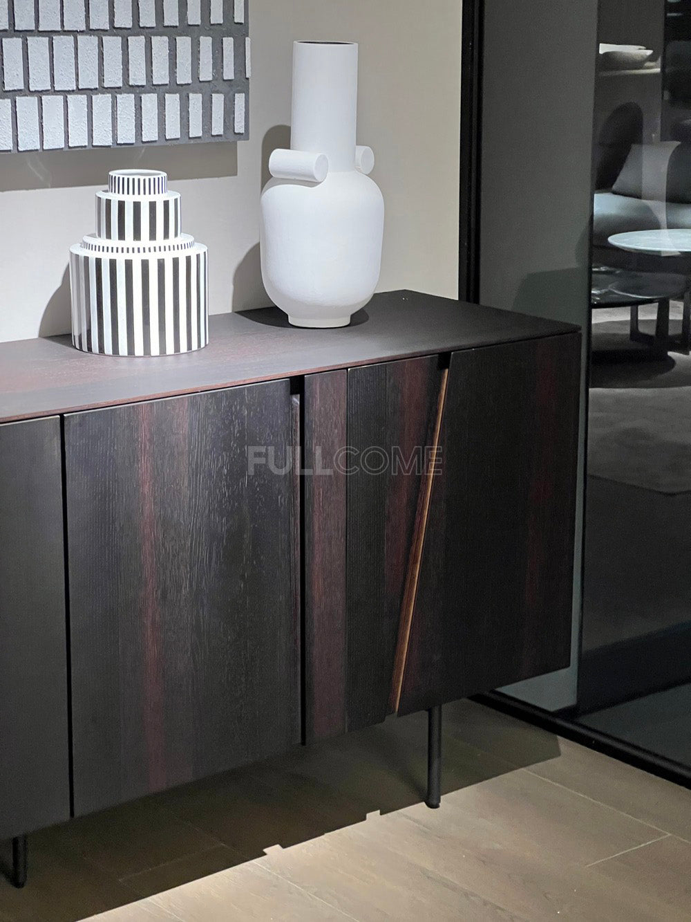 The Diagonal Door Sideboard