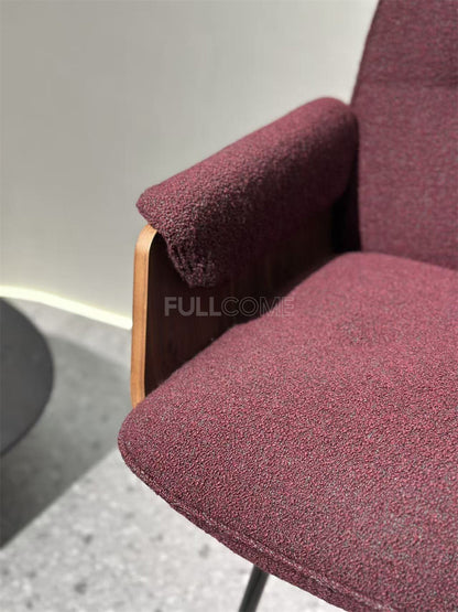 The Curved Shell Dining Armchair