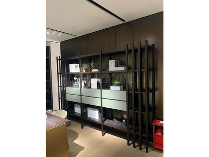 The Ledger Bookcase Wall