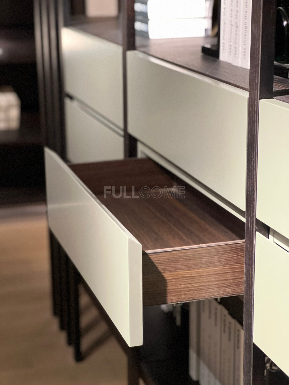 The Ledger Bookcase Wall