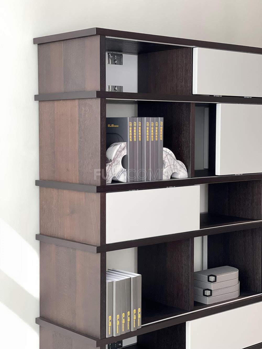 The Checkerboard Bookcase