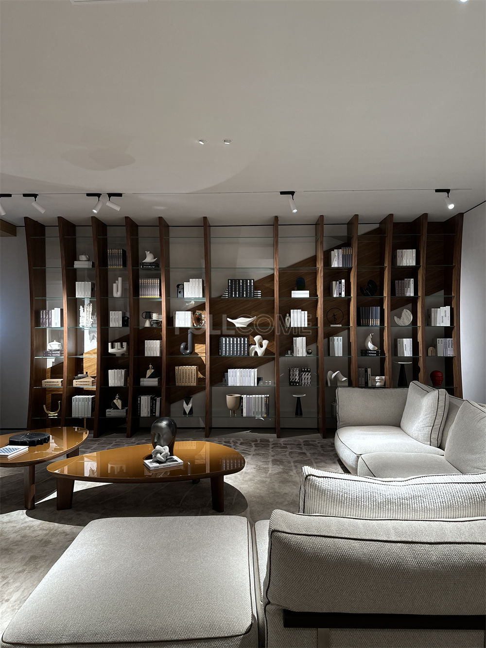 The Tapering Fin Bookcase