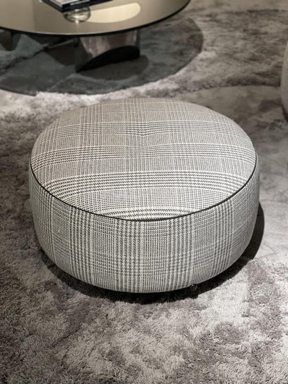 The Glen Check Barrel Chair
