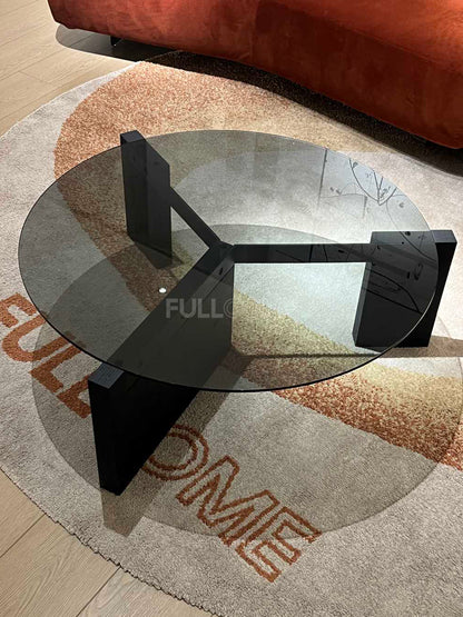 The Blade Cross Round Coffee Table