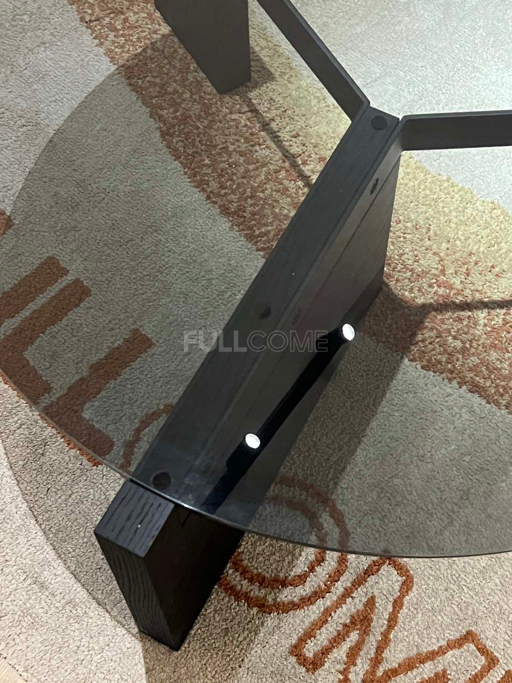 The Blade Cross Round Coffee Table