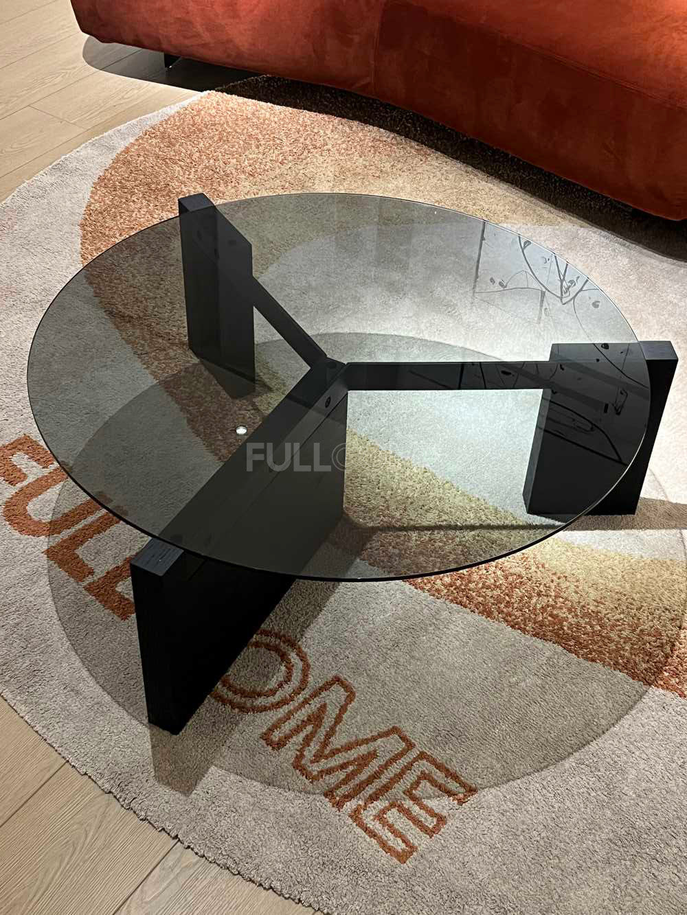 The Blade Cross Round Coffee Table