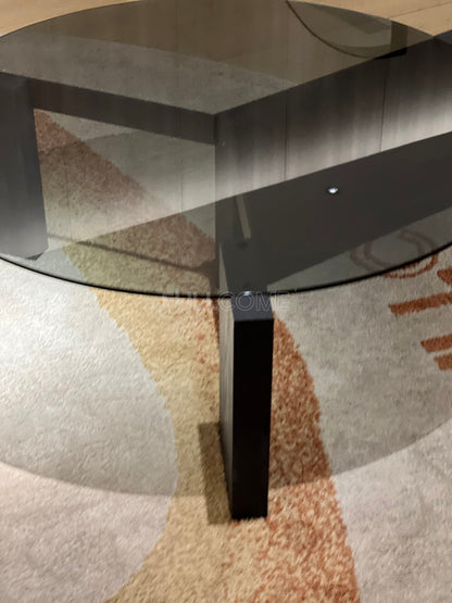 The Blade Cross Round Coffee Table
