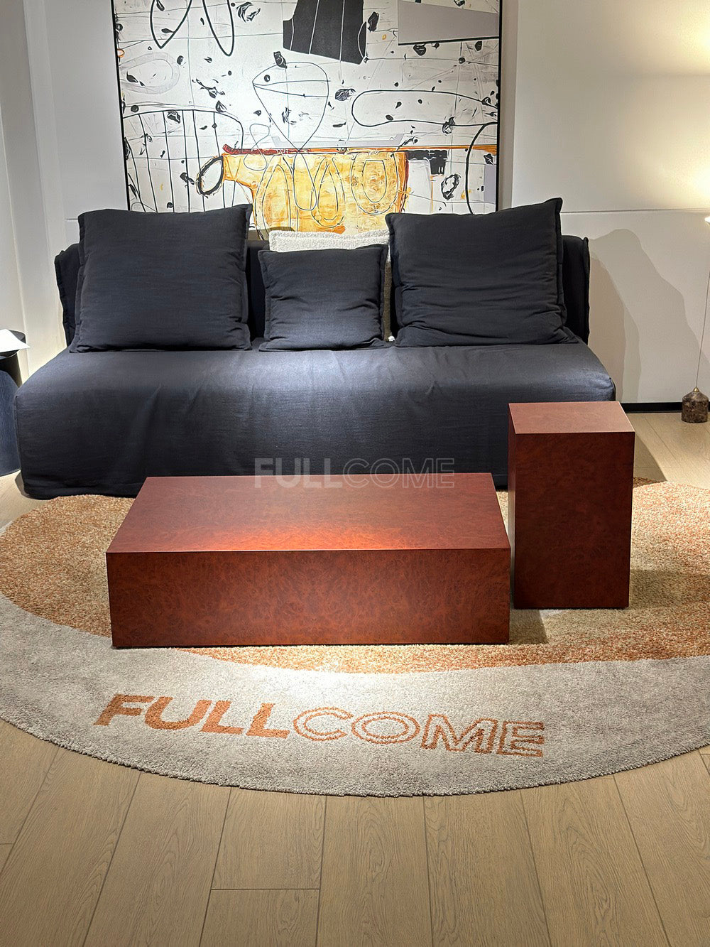 The Burl Block Coffee Table