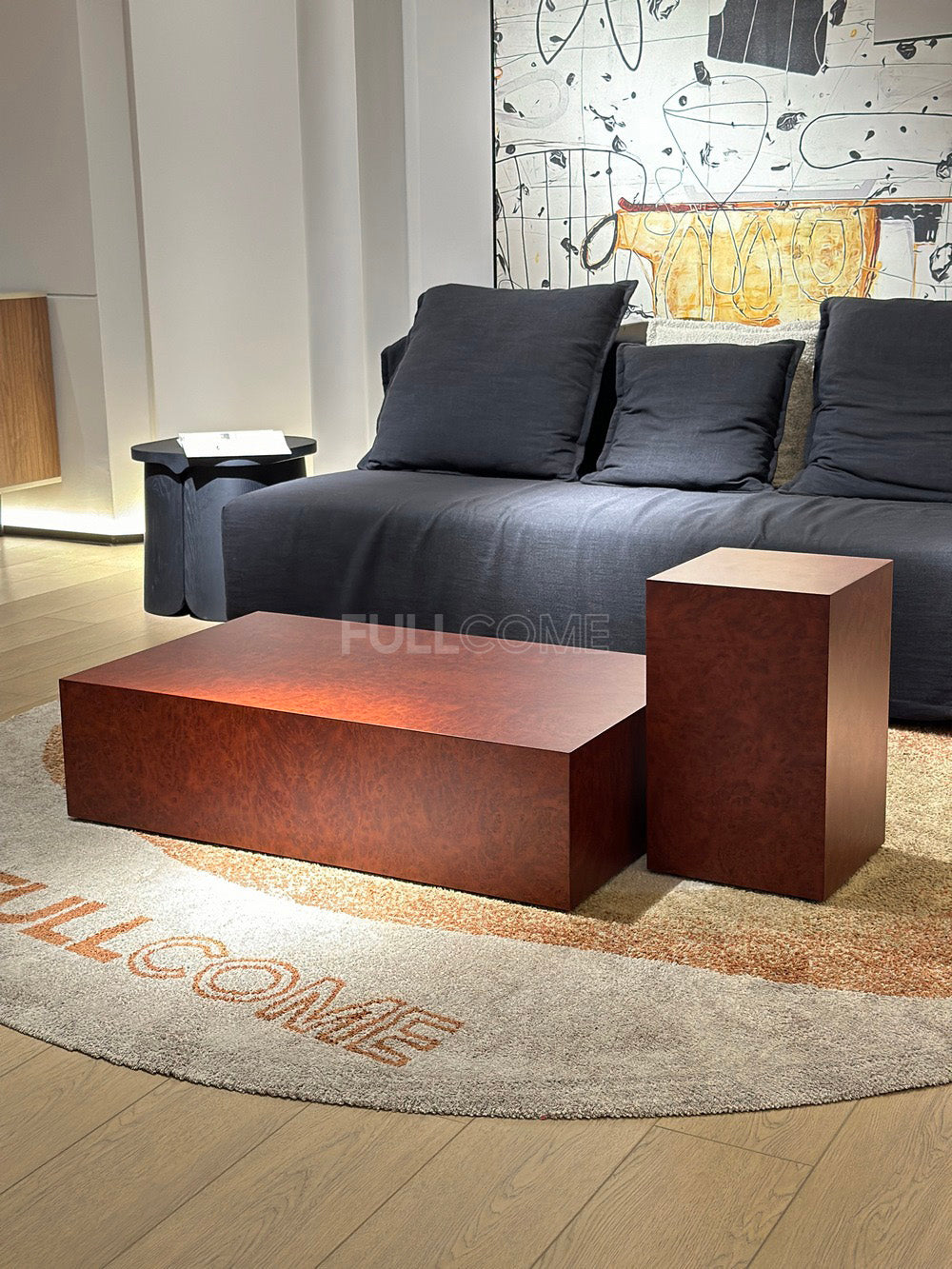 The Burl Block Coffee Table