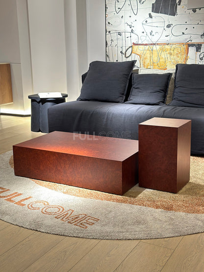 The Burl Block Coffee Table