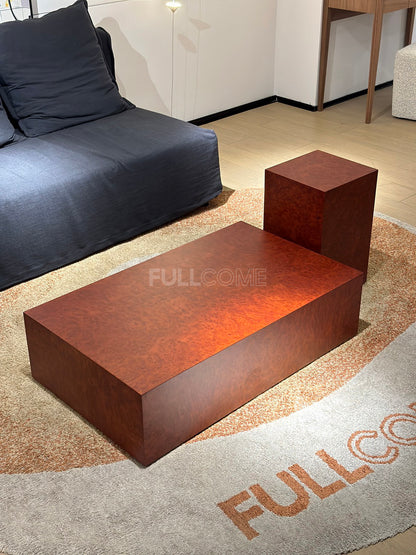 The Burl Block Coffee Table