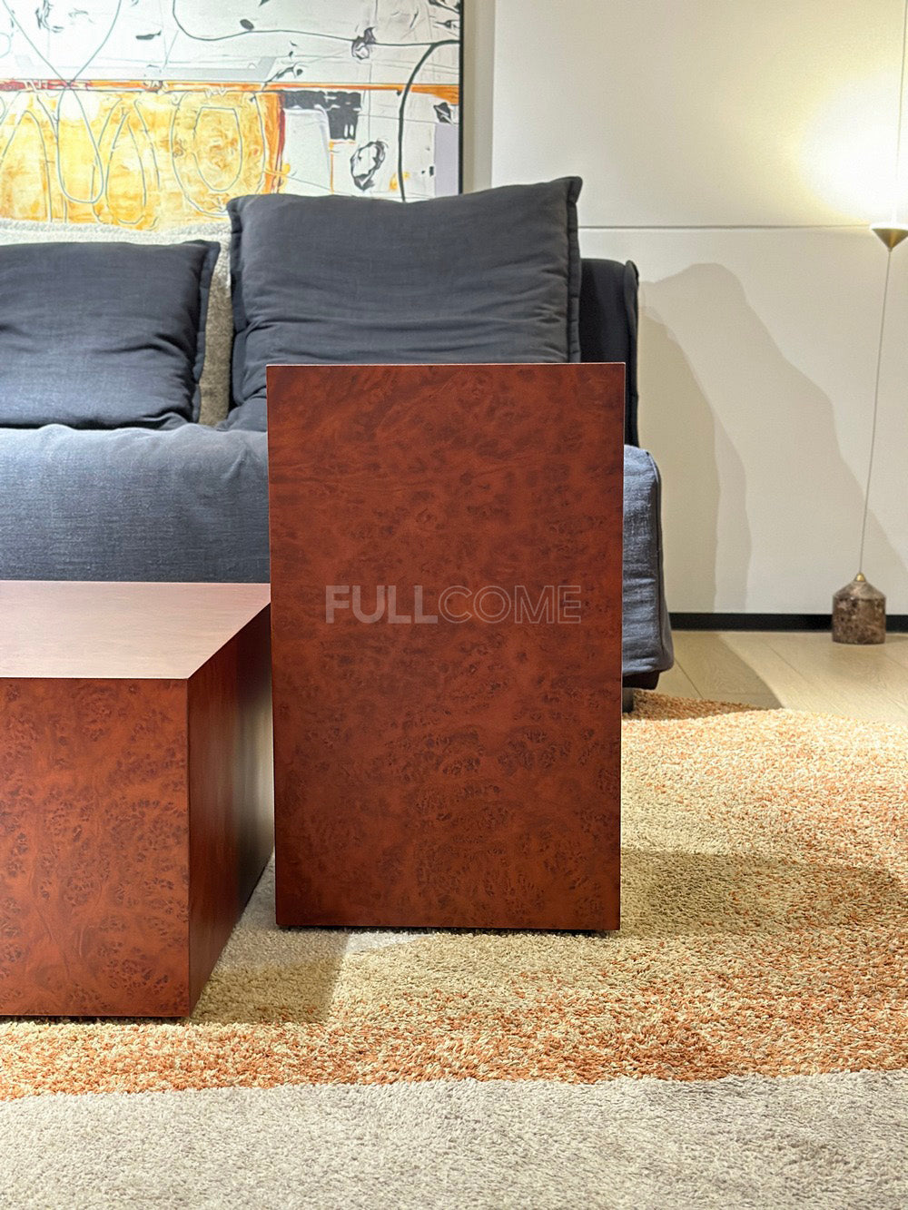 The Burl Block Coffee Table