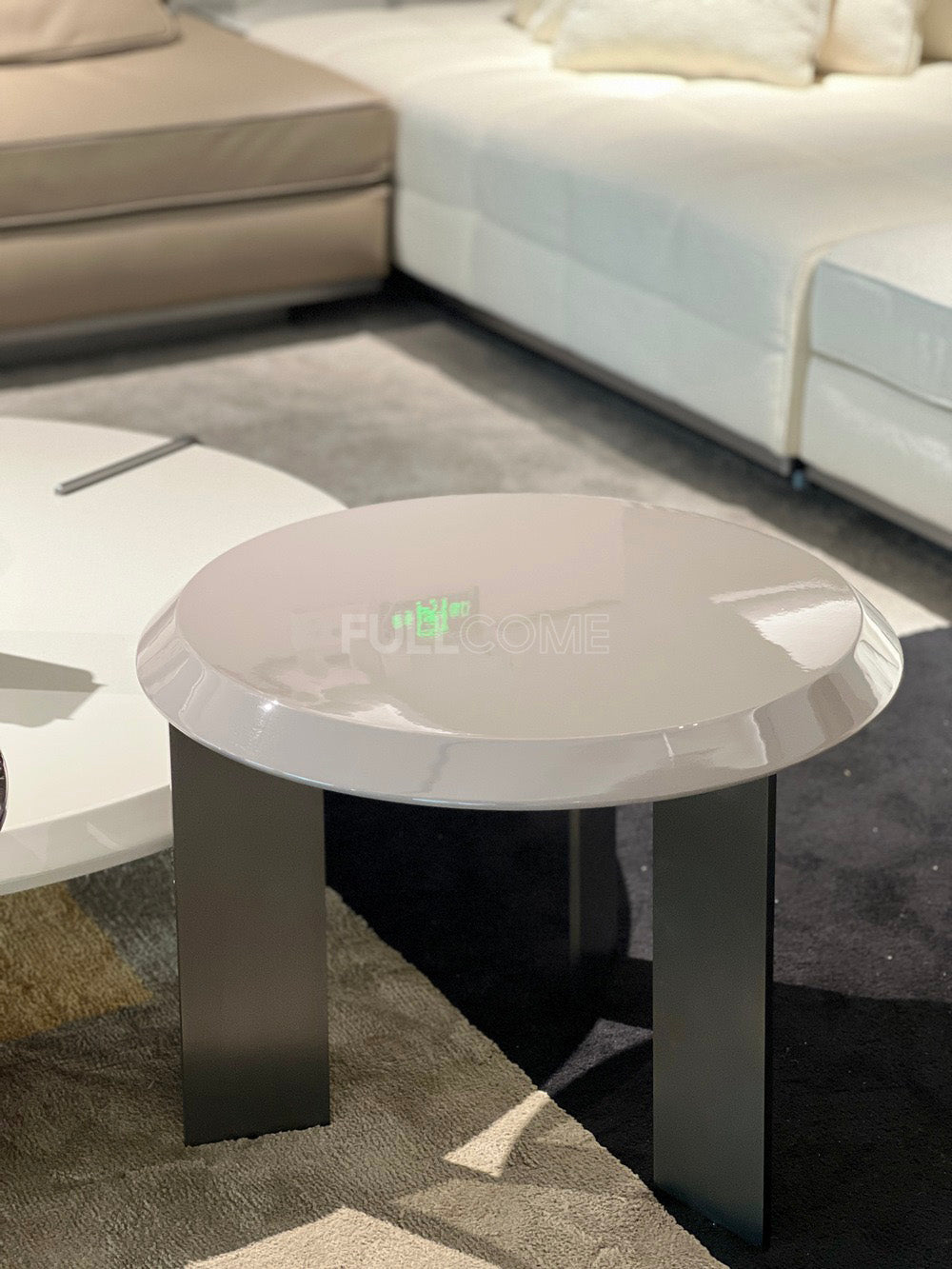The Rimmed Disc Side Table