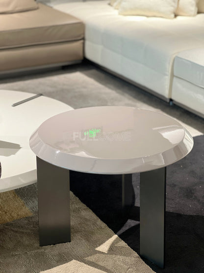 The Rimmed Disc Side Table