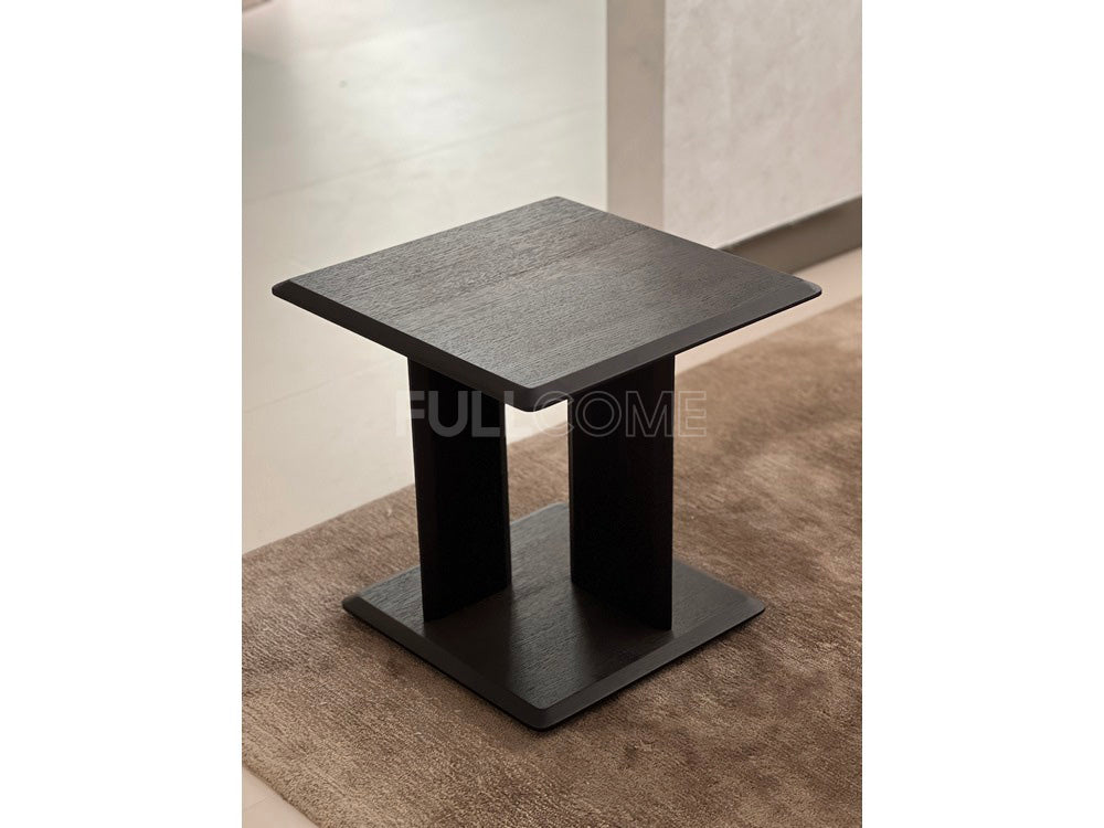 The Twin Blade Square Side Table