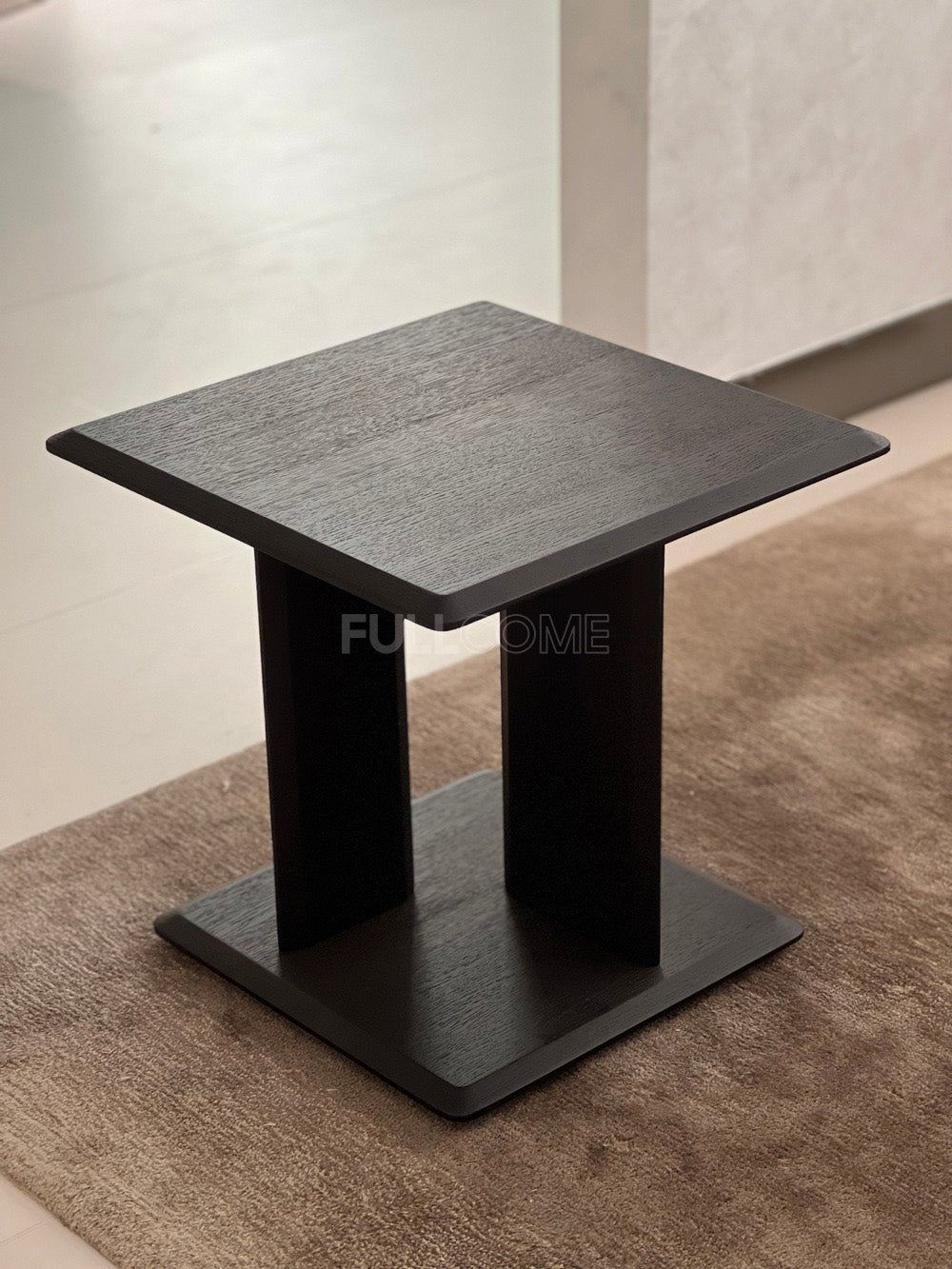 The Twin Blade Square Side Table