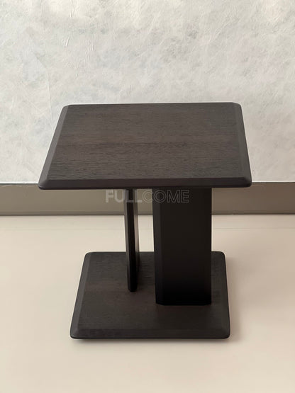 The Twin Blade Square Side Table