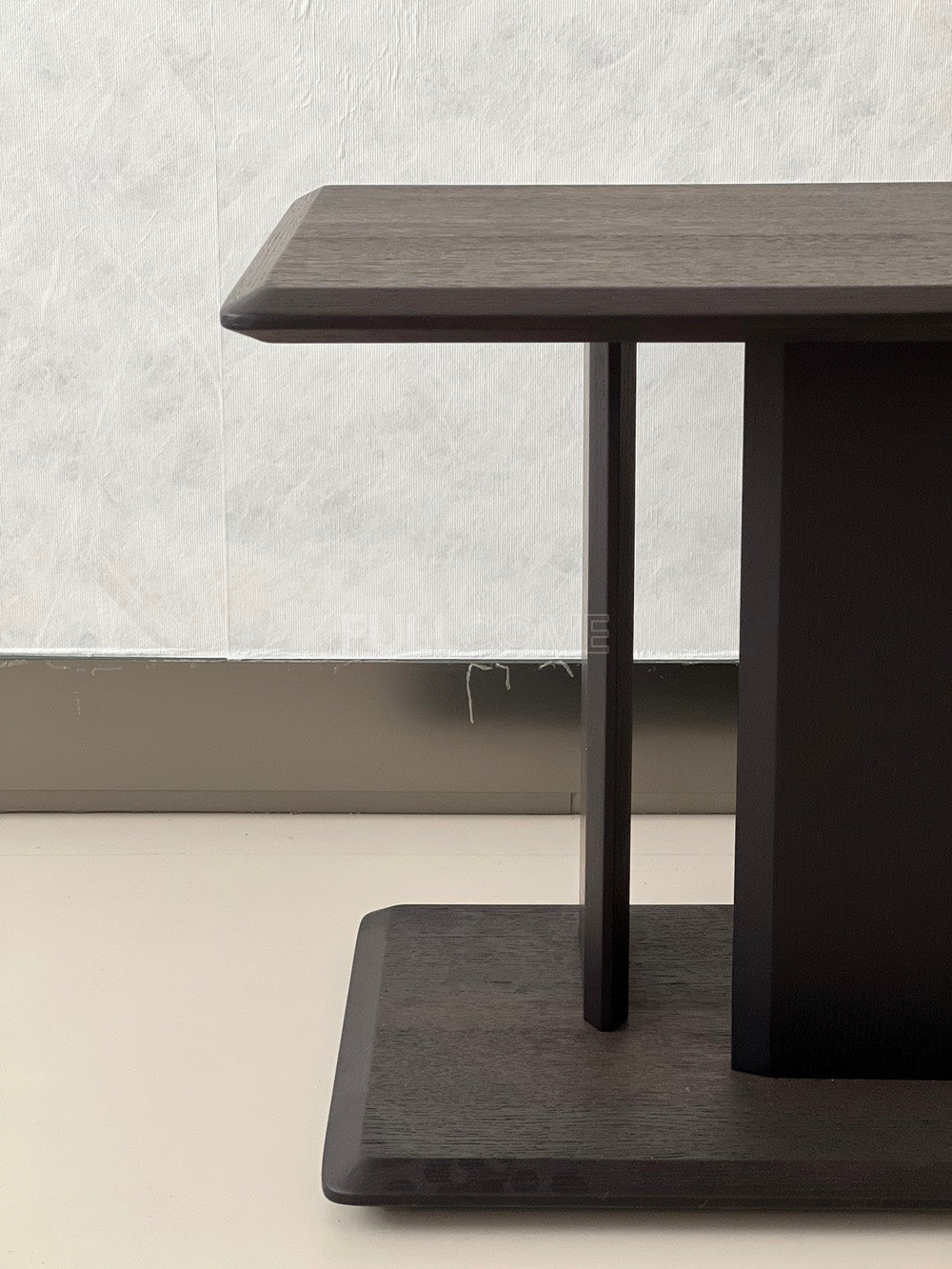 The Twin Blade Square Side Table