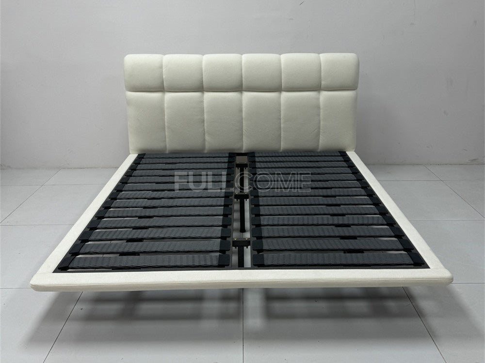 The Grid Tufted Plush Bed
