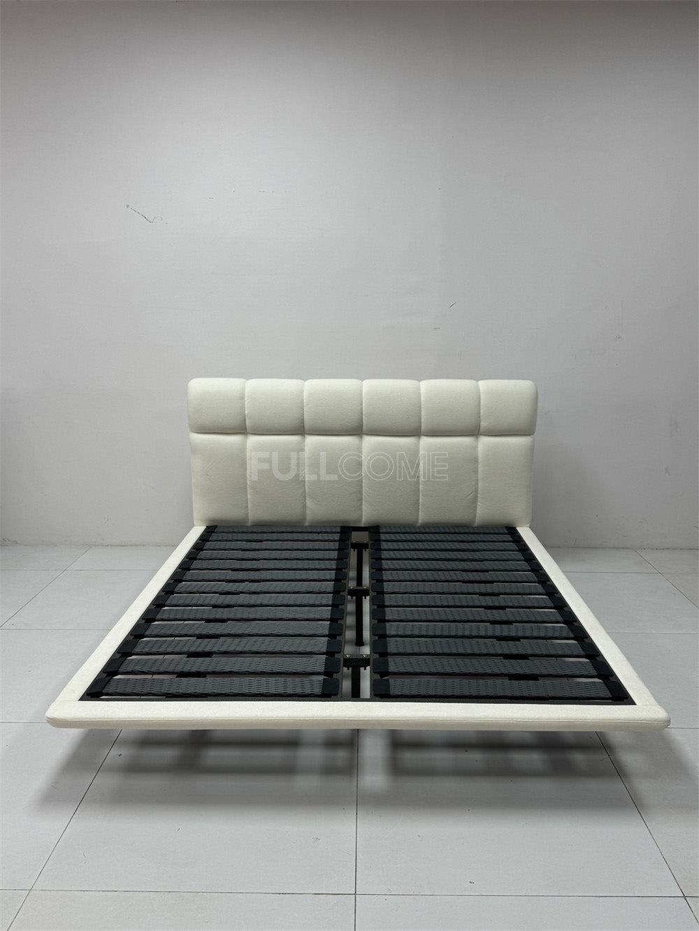 The Grid Tufted Plush Bed