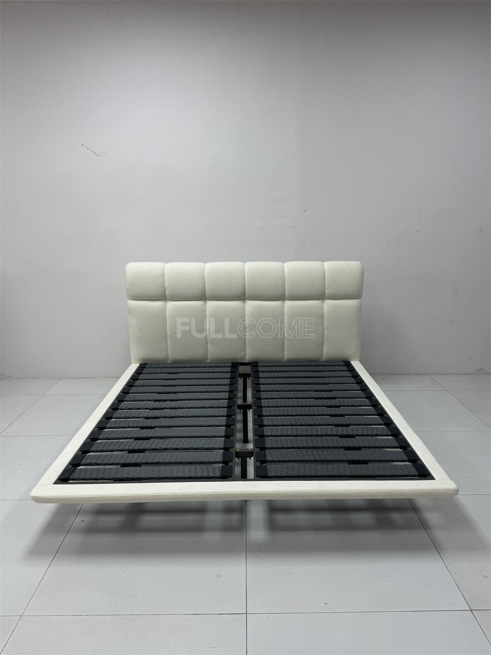 The Grid Tufted Plush Bed
