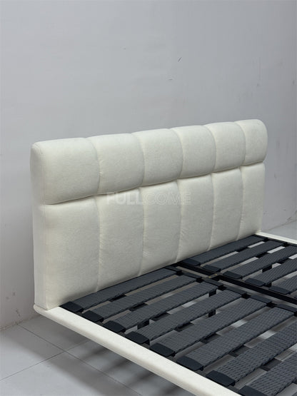 The Grid Tufted Plush Bed
