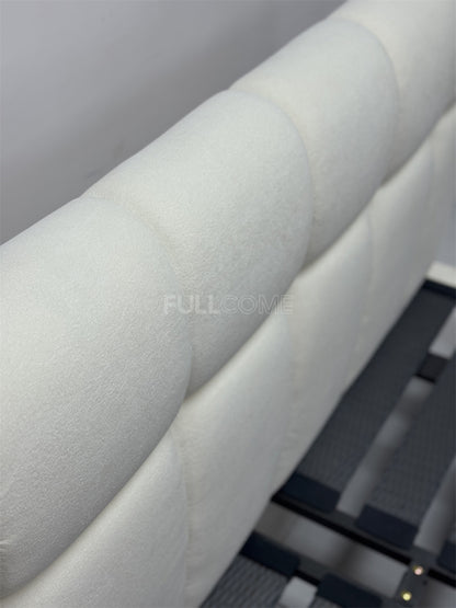 The Grid Tufted Plush Bed