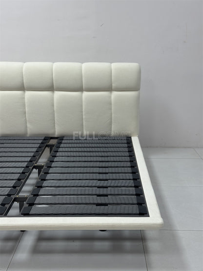 The Grid Tufted Plush Bed