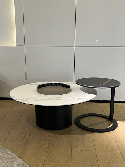 The Sunken-Well Round Coffee Table
