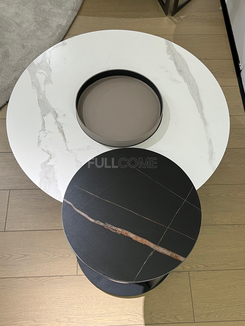 The Sunken-Well Round Coffee Table