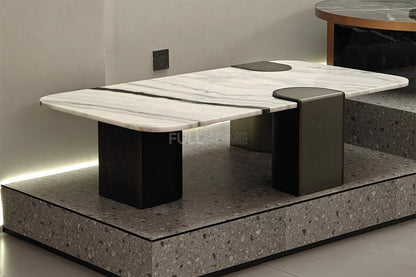 The Twin Pedestal Coffee Table