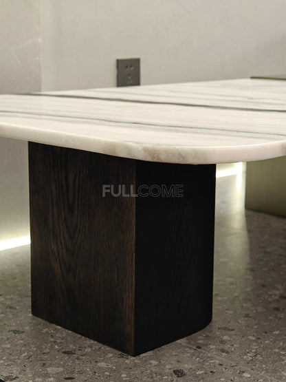 The Twin Pedestal Coffee Table
