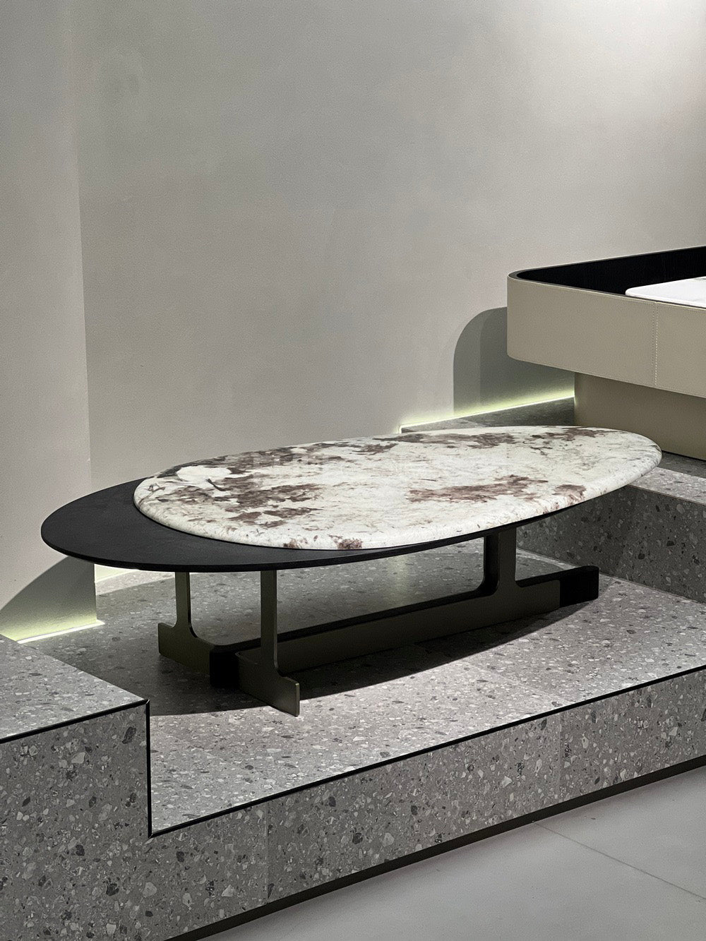 The Trestle Oval Coffee Table