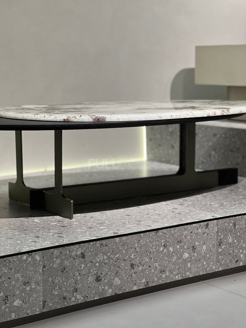 The Trestle Oval Coffee Table