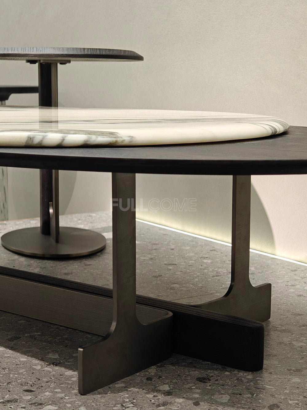 The Trestle Oval Coffee Table