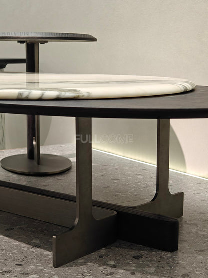 The Trestle Oval Coffee Table