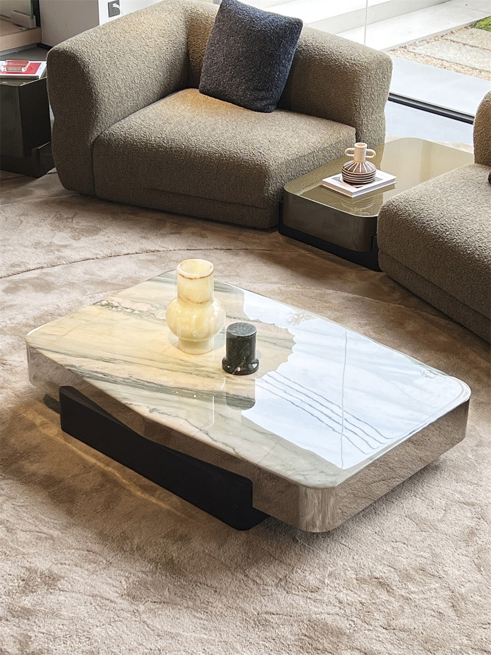 The Rounded Plinth Coffee Table
