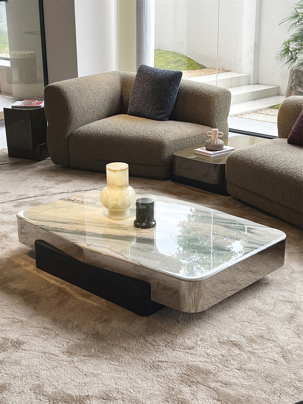 The Rounded Plinth Coffee Table