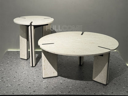 The Quadrant Stone Coffee Table
